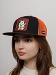 Бейсболка CAPSLAB арт. CL4/1/CF/LUC Premium Lucky cat (коричневый )